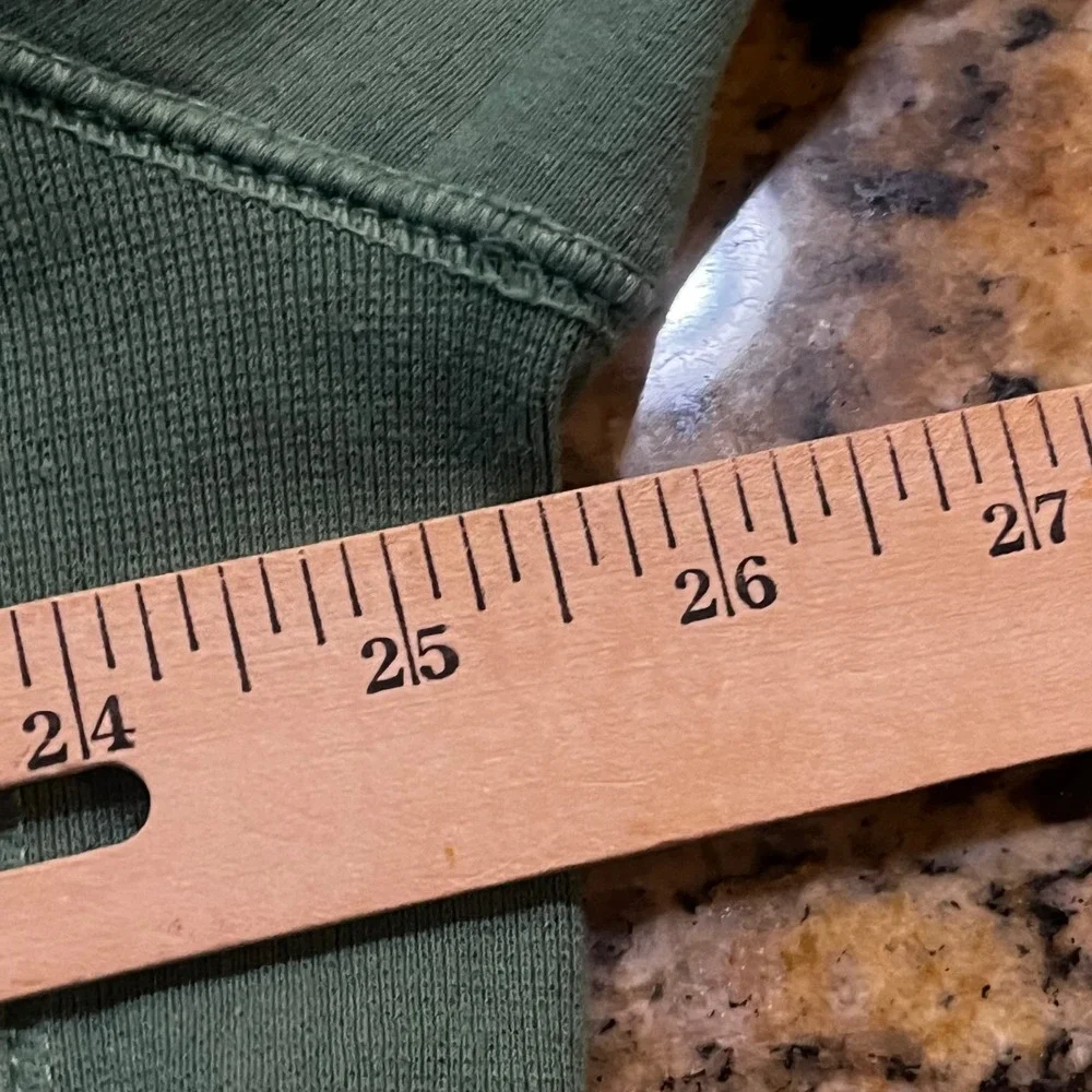 The North Face Mens XL Sage Green‎ Box Logo Pullover Hoodie Kangaroo Pocket
